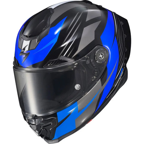 Casco Scorpion EXO-Warp Apex Dilithium Black/Blue
