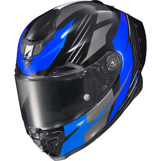 Casco Scorpion EXO-Warp Apex Dilithium Black/Blue