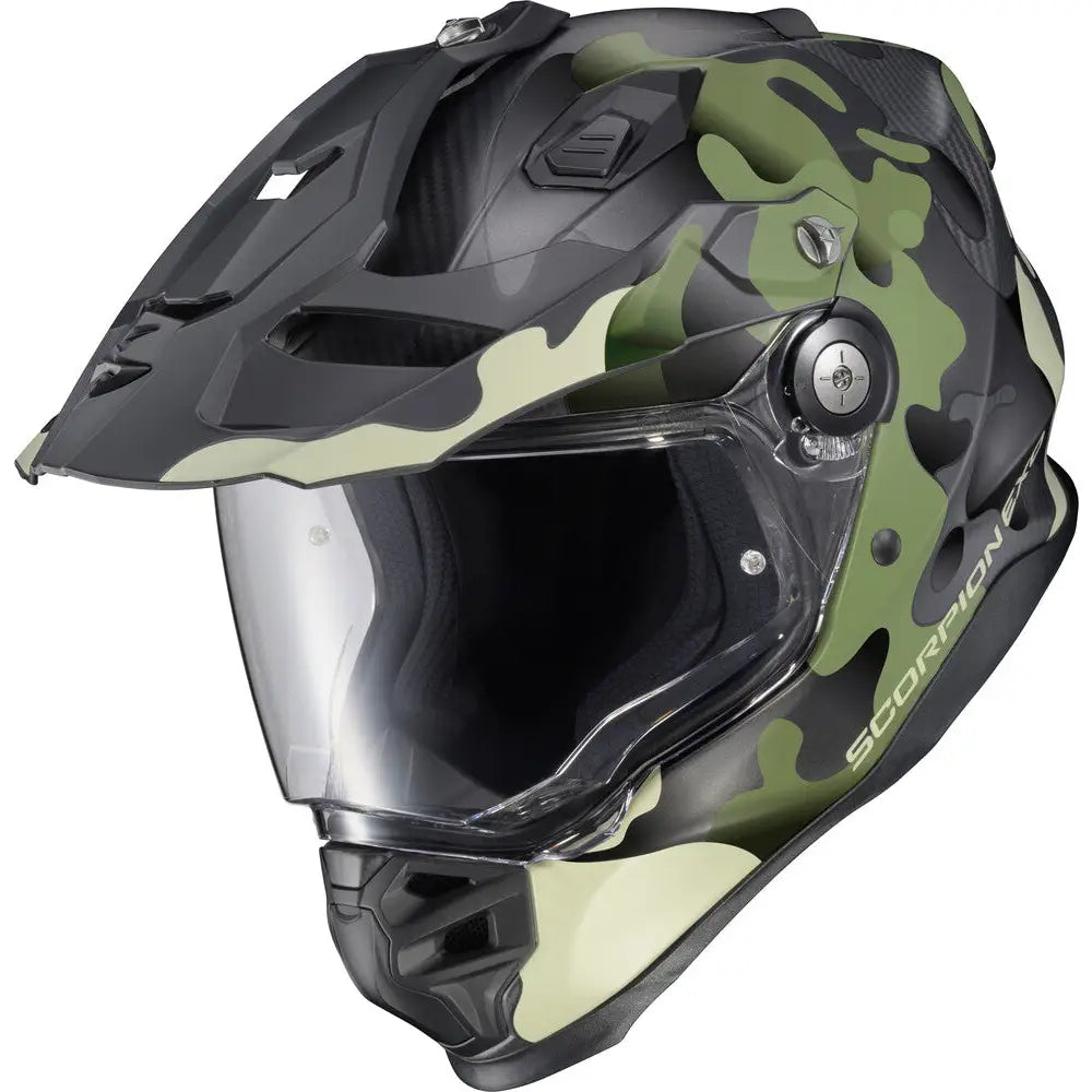 Casco Scorpion EXO-XT9000 Carbon Gilley Green