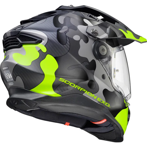 Casco Scorpion EXO-XT9000 Carbon Gilley Hi-Vis/Grey