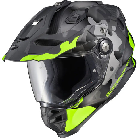 Casco Scorpion EXO-XT9000 Carbon Gilley Hi-Vis/Grey