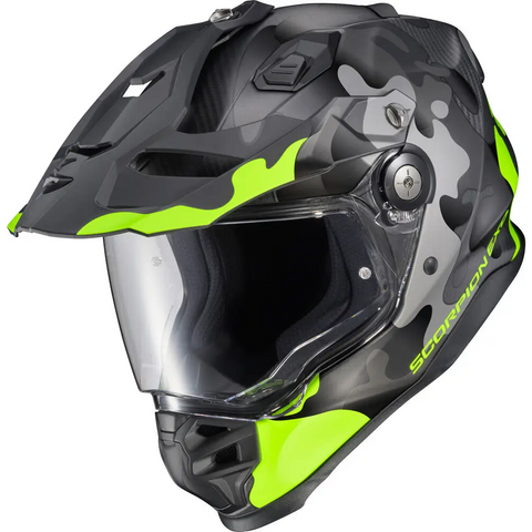 Casco Scorpion EXO-XT9000 Carbon Gilley Hi-Vis/Grey