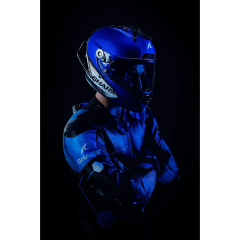 Casco Shark Aeron GP Blank SP Blue