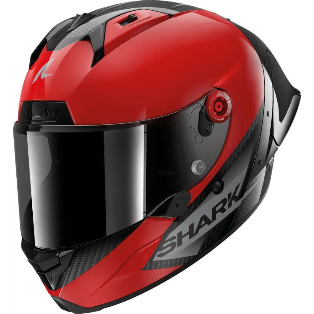 Casco Shark Aeron GP Blank SP Red