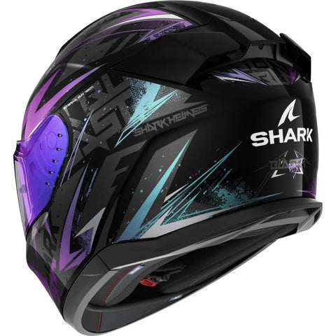 Casco Shark D-Skwal 3 Blast-R Black/Green/Blue