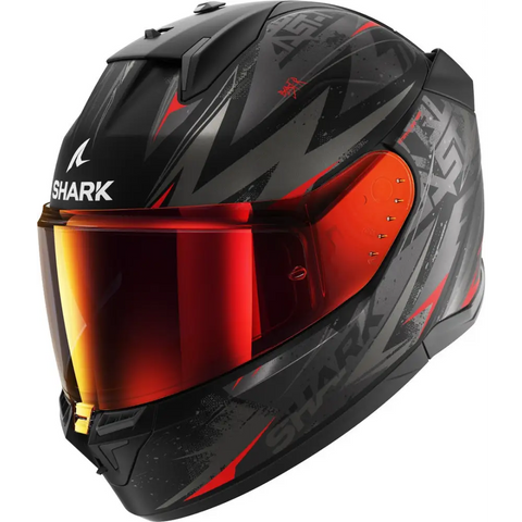Casco Shark D-Skwal 3 Blast-R Black/Grey/Red