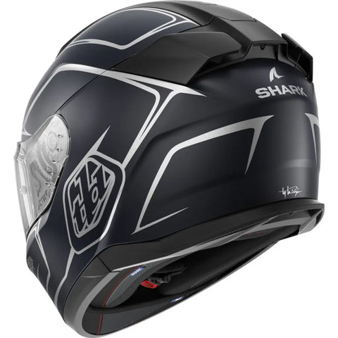 Casco Shark D-Skwal 3 Drone Blue/Silver