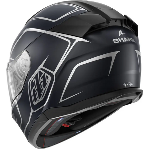 Casco Shark D-Skwal 3 Drone Blue/Silver