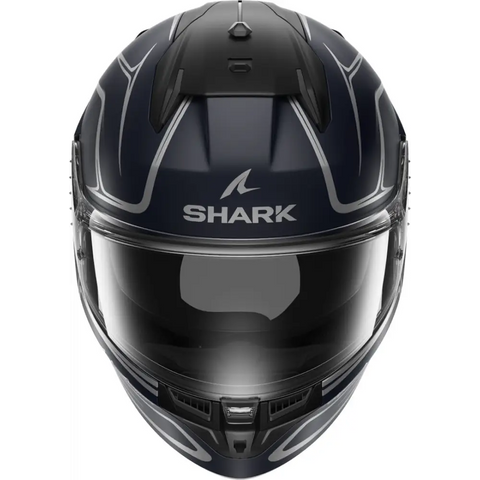 Casco Shark D-Skwal 3 Drone Blue/Silver