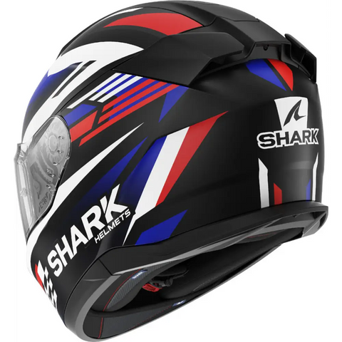 Casco Shark D-Skwal 3 Firstlap Matt Black/Blue/Red