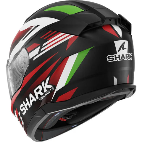 Casco Shark D-Skwal 3 Firstlap Matt Black/Red/Green