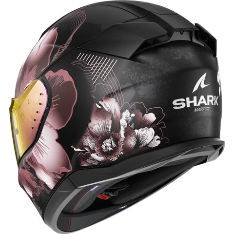 Casco Shark D-Skwal 3 Mayfer Black Matt/Pink