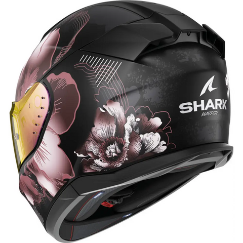 Casco Shark D-Skwal 3 Mayfer Black Matt/Pink