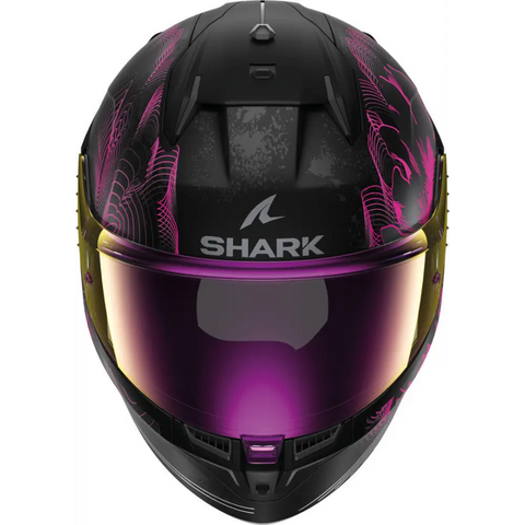 Casco Shark D-Skwal 3 Mayfer Black Matt/Purple