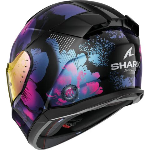 Casco Shark D-Skwal 3 Mayfer Black/Purple