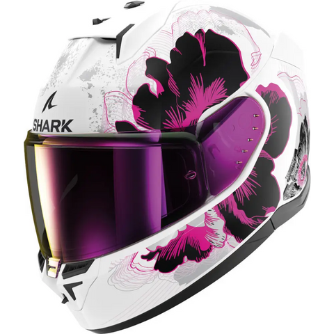 Casco Shark D-Skwal 3 Mayfer White/Purple