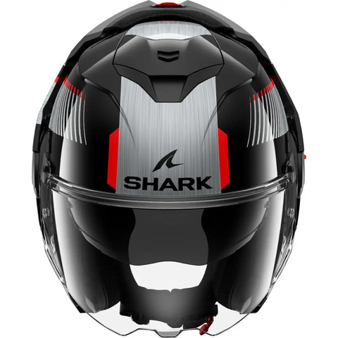 Casco Shark Oxo Sikter Black/Chrome/Silver