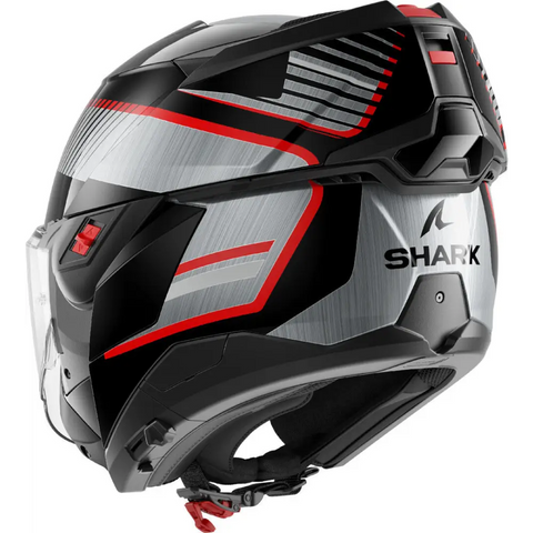 Casco Shark Oxo Sikter Black/Chrome/Silver