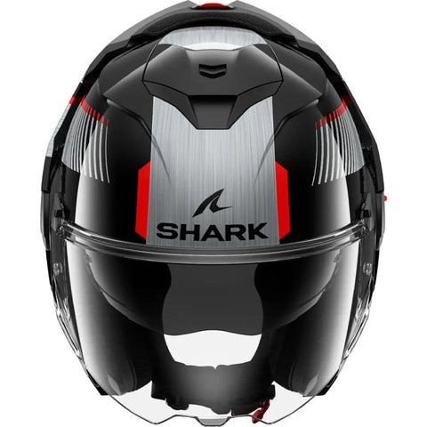 Casco Shark Oxo Sikter Black/Chrome/Silver