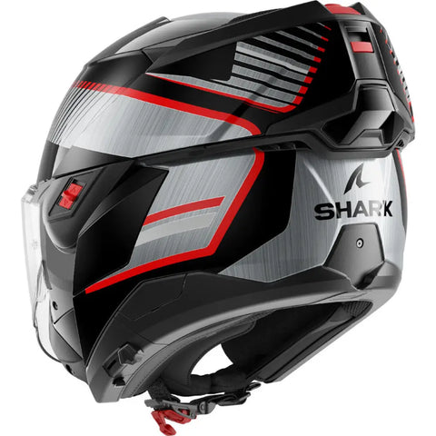 Casco Shark Oxo Sikter Black/Chrome/Silver