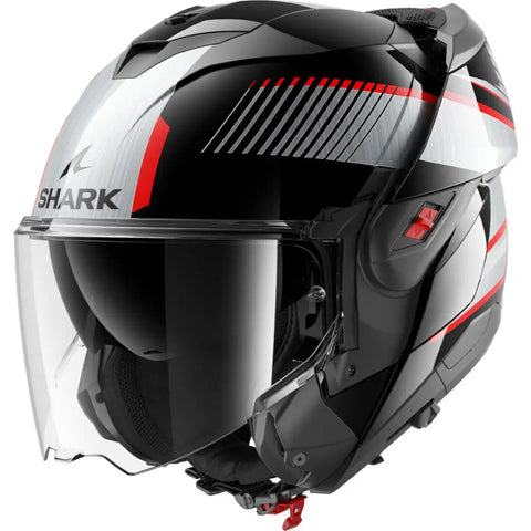 Casco Shark Oxo Sikter Black/Chrome/Silver