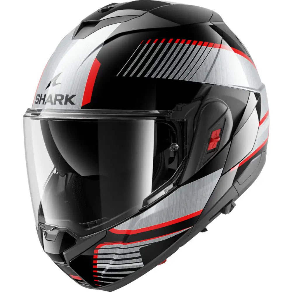 Casco Shark Oxo Sikter Black/Chrome/Silver