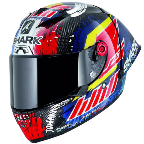 Casco Shark Race-R Pro GP Zarco Chakra Replica Carbon/Purple/Blue