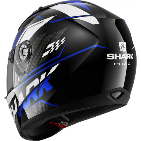 Casco Shark Ridill 1.2 Phaz Black/Blue/White