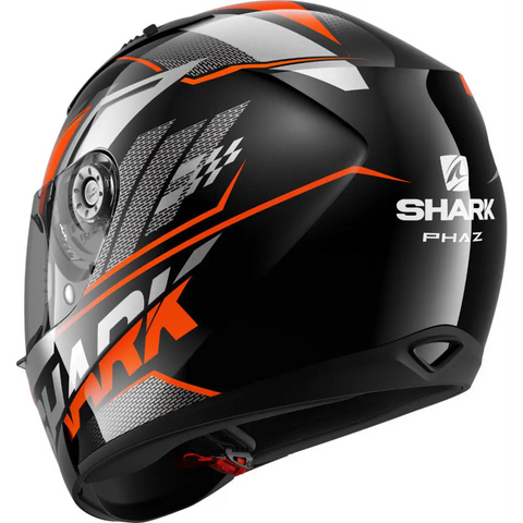 Casco Shark Ridill 1.2 Phaz Black/Orange/Grey