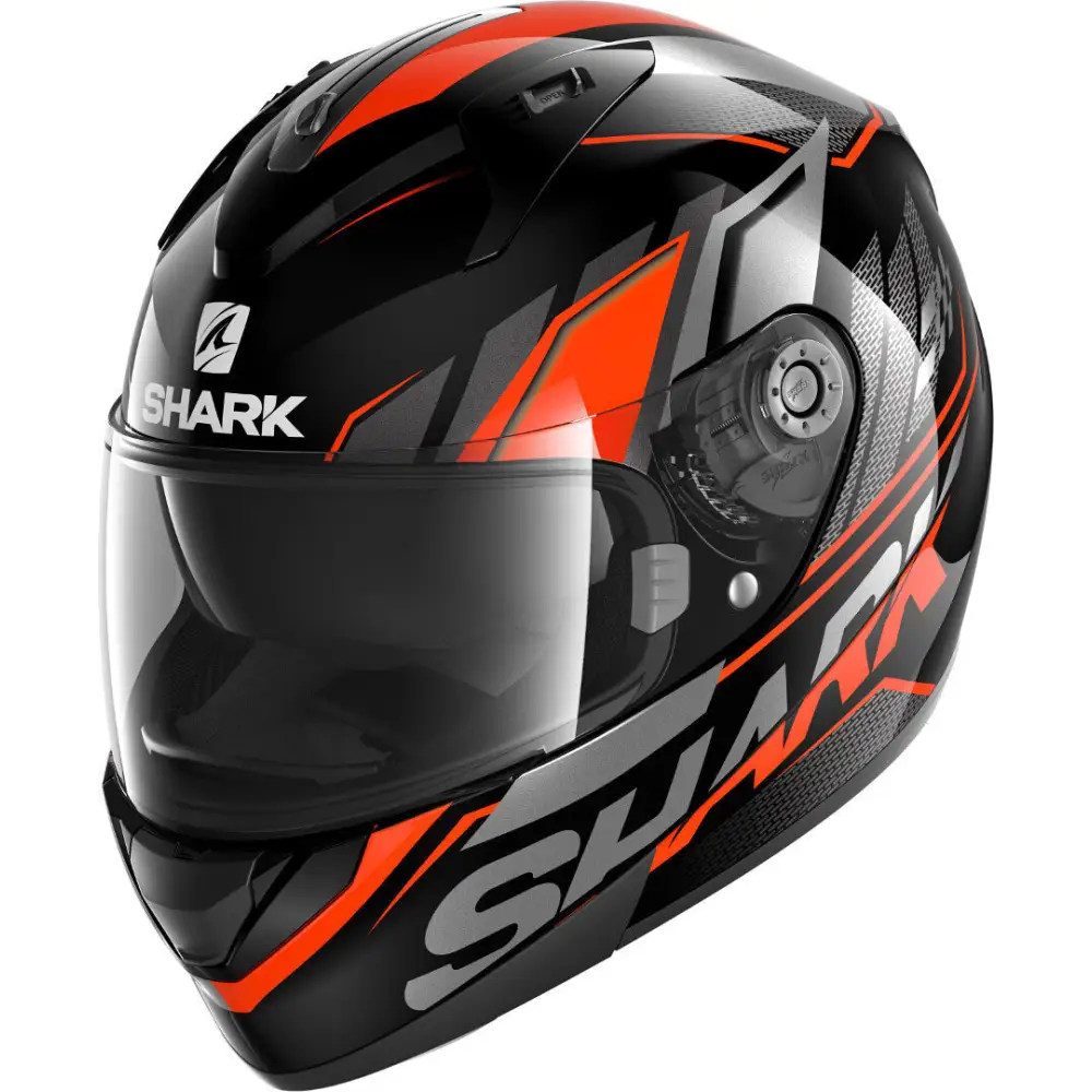 Casco Shark Ridill 1.2 Phaz Black/Orange/Grey