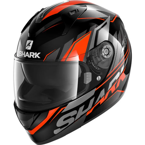 Casco Shark Ridill 1.2 Phaz Black/Orange/Grey