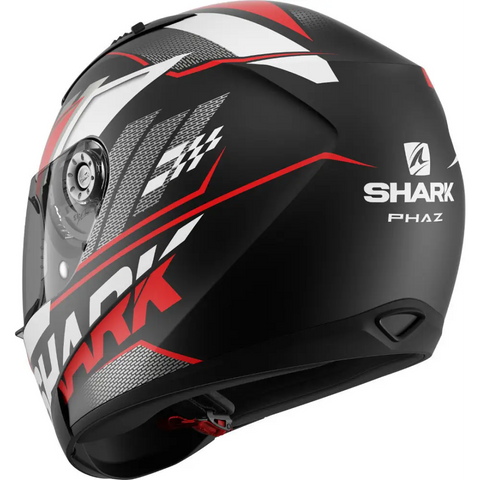 Casco Shark Ridill 1.2 Phaz Black/Red/White