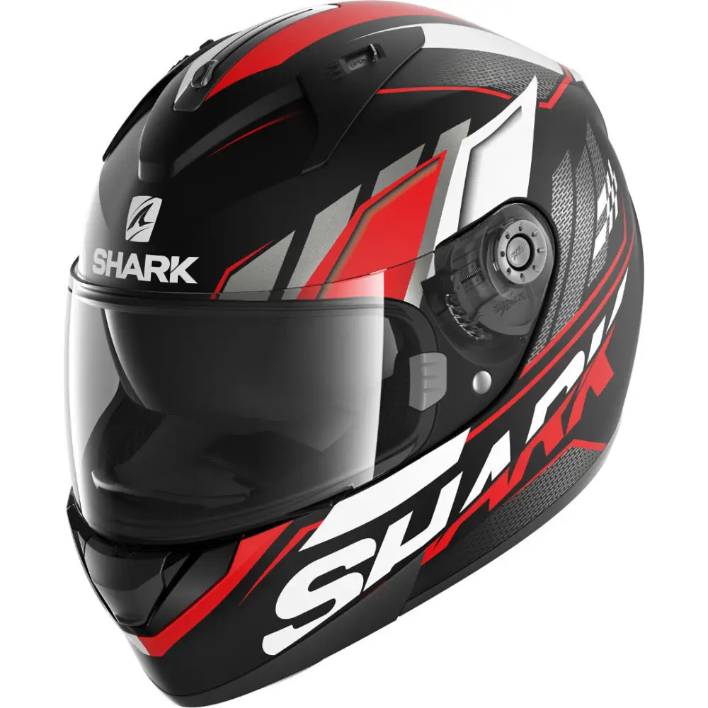 Casco Shark Ridill 1.2 Phaz Black/Red/White