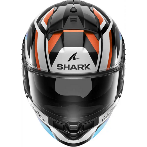 Casco Shark Ridill 2 Apex Black/White/Blue/Orange
