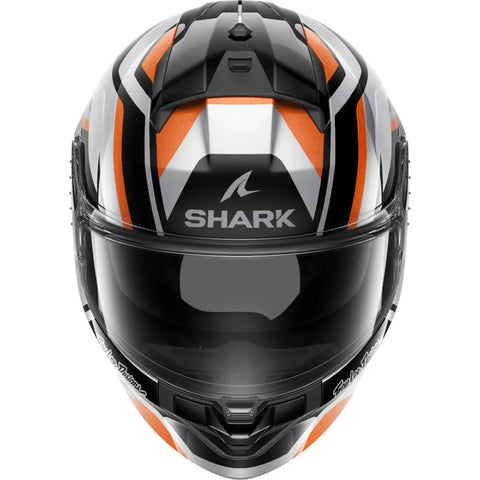 Casco Shark Ridill 2 Apex Silver/Black/Orange