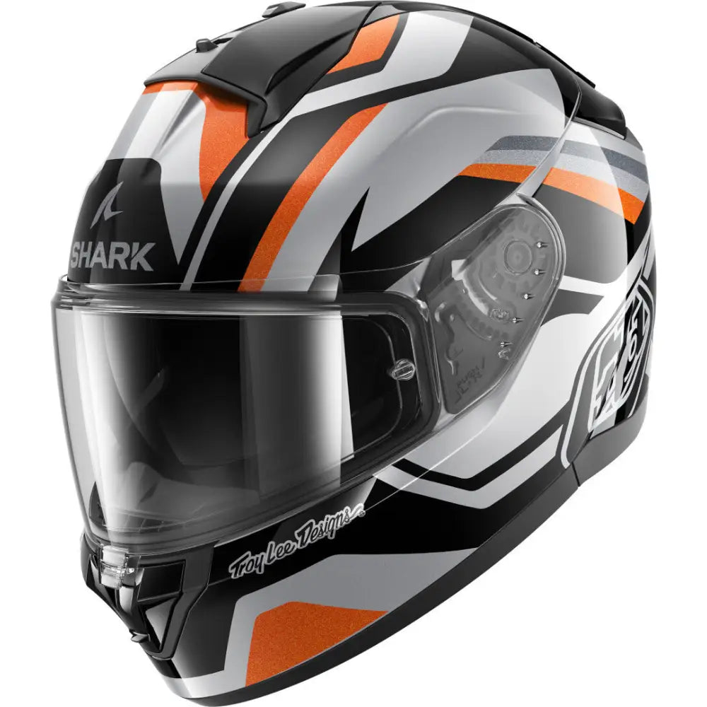 Casco Shark Ridill 2 Apex Silver/Black/Orange