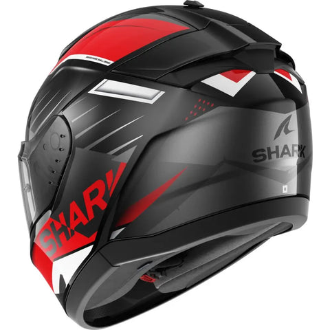 Casco Shark Ridill 2 Bersek Matt Black/Red/White ECE 22.06