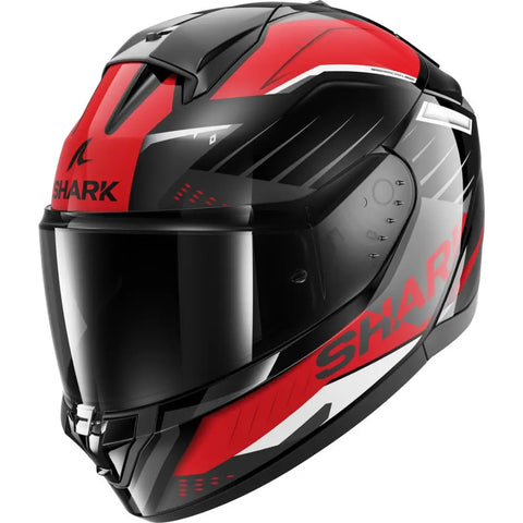 Casco Shark Ridill 2 Bersek Matt Black/Red/White ECE 22.06