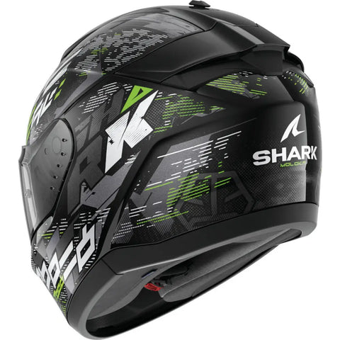 Casco Shark Ridill 2 Molokai Black/Green