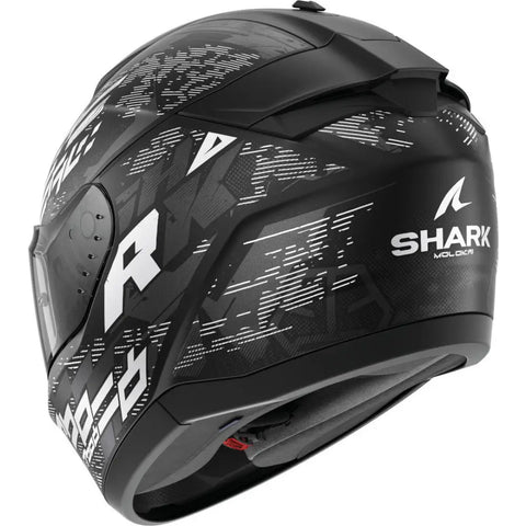 Casco Shark Ridill 2 Molokai Black Matt/White