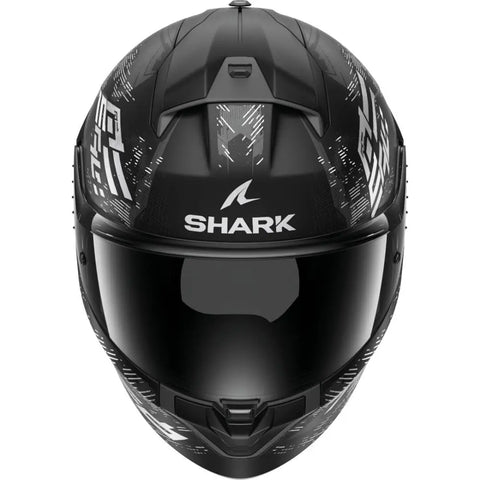 Casco Shark Ridill 2 Molokai Black Matt/White