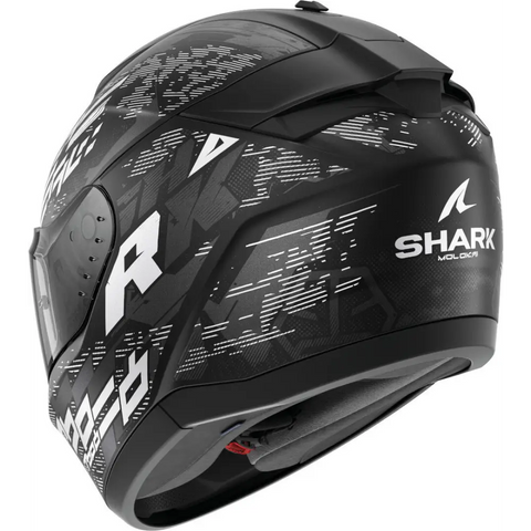 Casco Shark Ridill 2 Molokai Black Matt/White