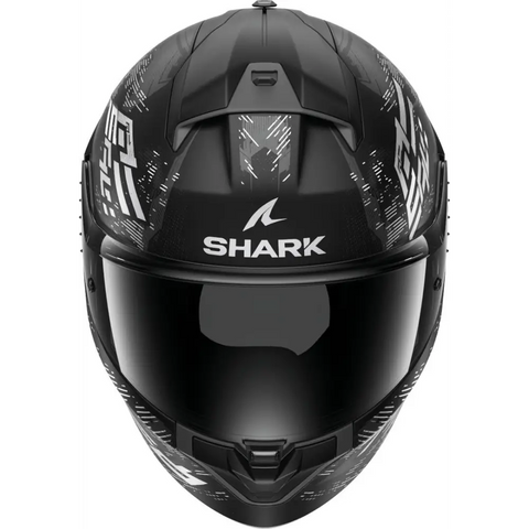 Casco Shark Ridill 2 Molokai Black Matt/White