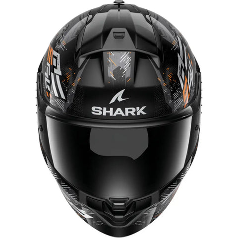 Casco Shark Ridill 2 Molokai Black/Orange