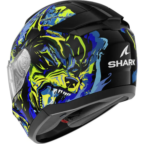 Casco Shark Ridill 2 Racing Beast Black/Green/Blue
