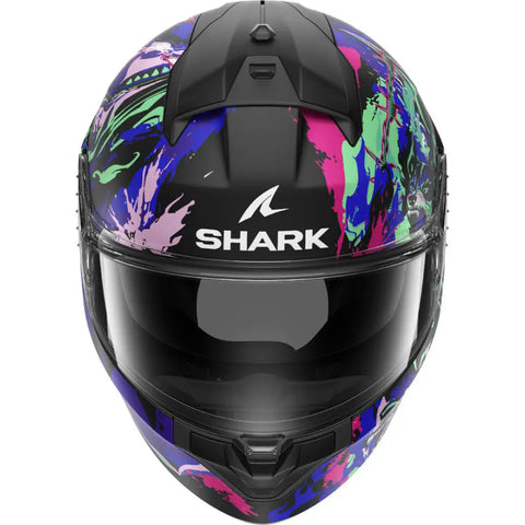 Casco Shark Ridill 2 Racing Beast Black/Green/Blue/Pink