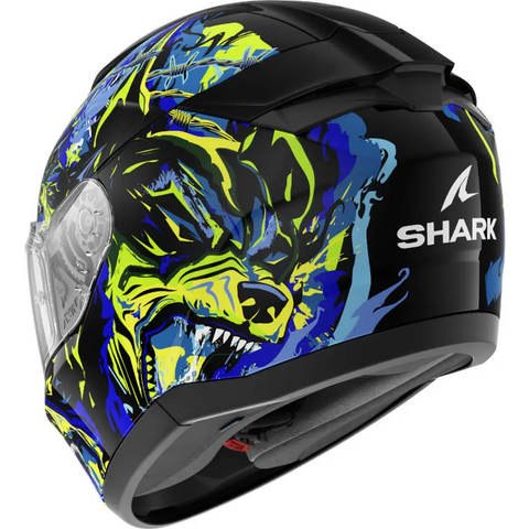 Casco Shark Ridill 2 Racing Beast Black/Green/Blue