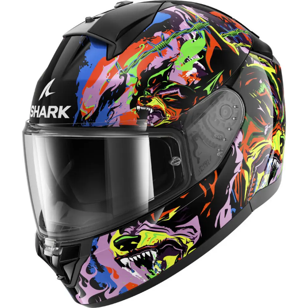 Casco Shark Ridill 2 Racing Beast Multicolor