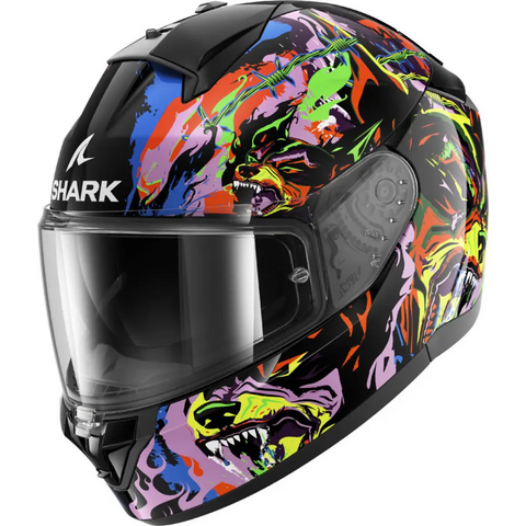 Casco Shark Ridill 2 Racing Beast Multicolor
