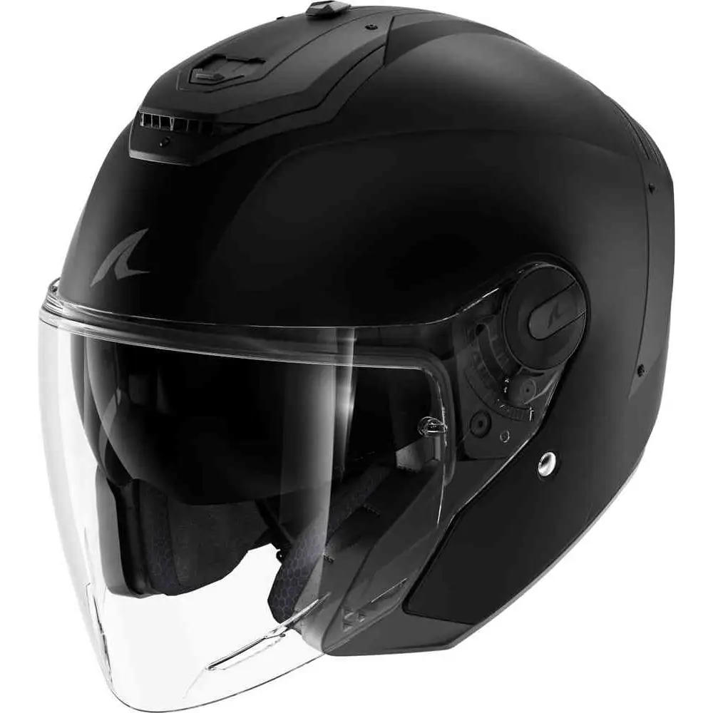 Casco Shark RS Jet Carbon Blank Black Matt